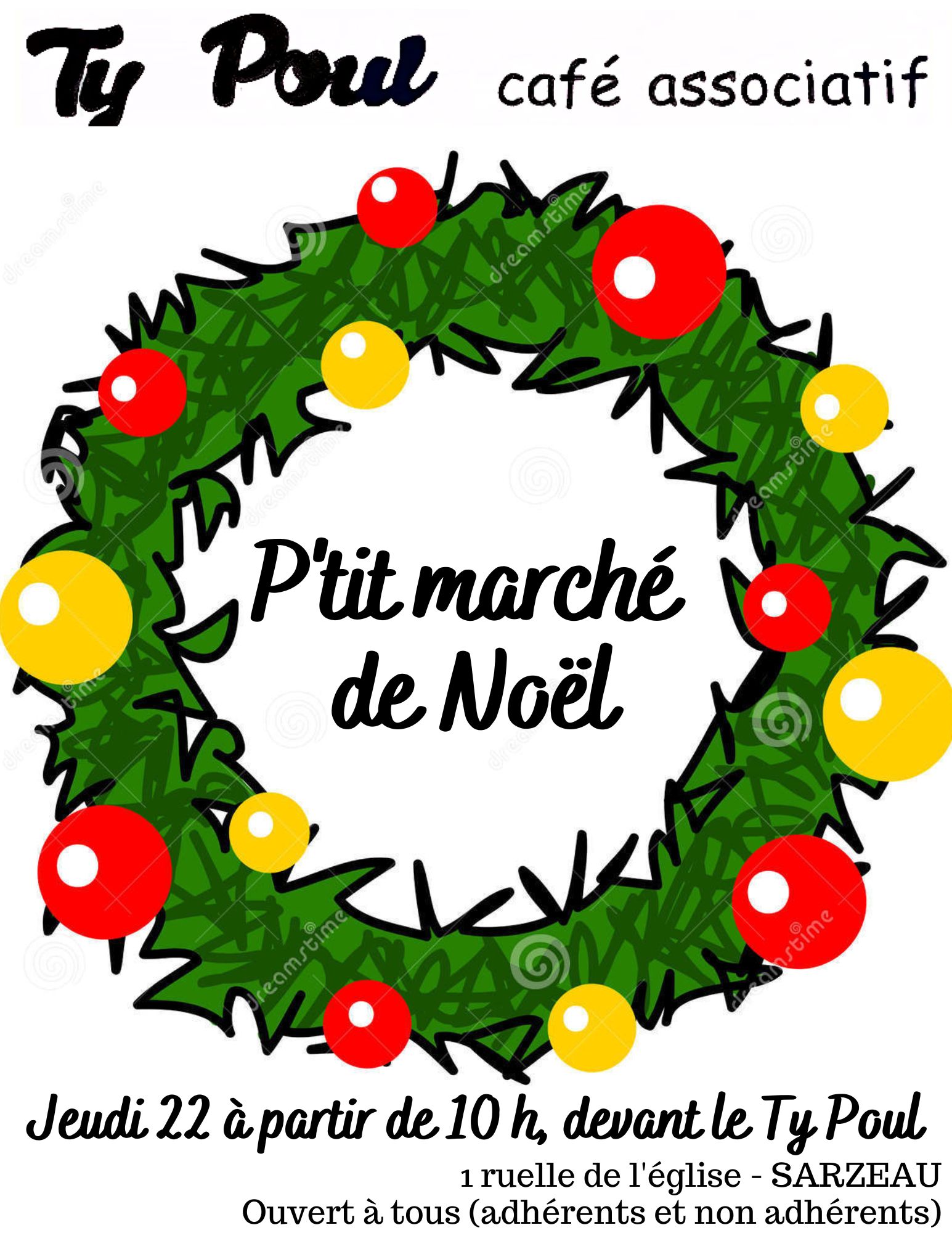 Marché de Noël — Ty Poul